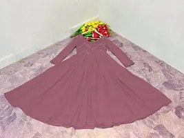 ANARKALI GEORGETTE MIRROR KURTA-thumb1