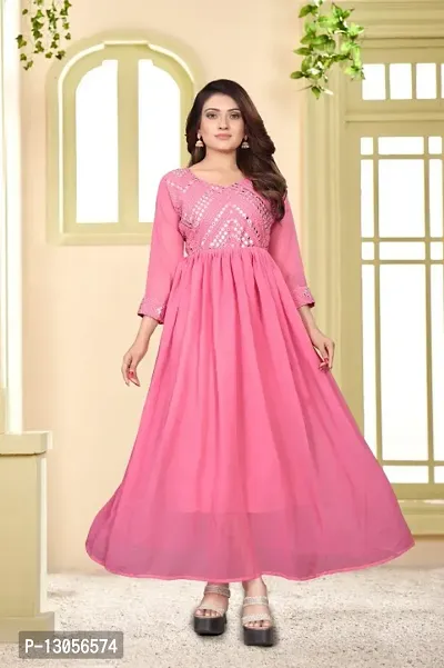 Fancy Georgette Gown For Women