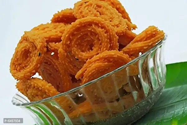 Worth2Deal Kerala Special Chakli Snacks | Murukku 400g-thumb0
