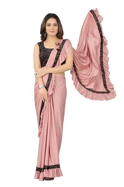 On Trend Polyester Sarees With Blouse Piece