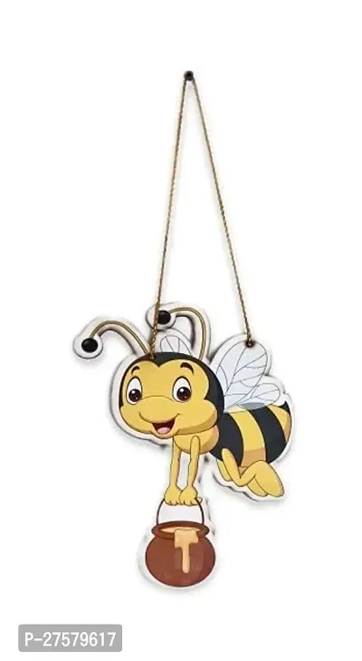 Honey Bee Wall Hanger for Home Decor | Office | Gifts | Bedroom | Wall Decorative Items for Living Room | Door Hanging | Modern Decoration Items |Wall Hangings-thumb0