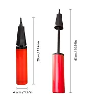 BUC Balloon Manual Hand Pump for Latex Foil, Helium Air Animal Rubber Baloon/Airpump/Balloons Pumper (Multicolor)-Pack-02-thumb2