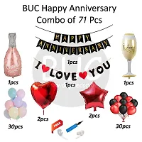 BUC Happy Birthday Decorations For Boys and Girls Happy Birthday Decoration Items Kit , Anniversary Celebration Kit (Pack Of 71)-thumb4