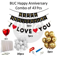 BUC Happy Birthday Decorations For Boys and Girls Happy Anniversary Decoration Items Kit , Birthday Celebration Kit (Pack Of 43)-thumb4