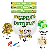 BUC Happy Birthday Decorations For Boys and Girls Happy Birthday Decoration Items Kit , Birthday Celebration Kit (Pack Of 90)-thumb4