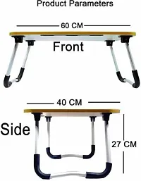 Multi-Purpose Laptop Table/Study Table/Bed Table/Foldable and Portable Wooden/Writing Desk (SPIDER_MAN)-thumb2
