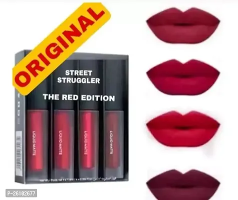 Lipstick Mini Red-Pack Of 4-thumb0