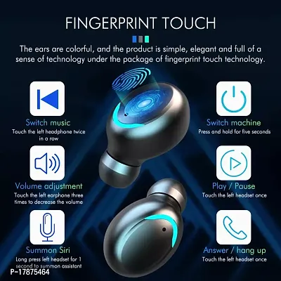 Earbuds F9 Pro Upto 48 Hours Playback with Power-Bank and ASAP Charge-thumb2