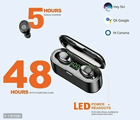 Earbud  F9 Earbuds/TWs/buds 5.1 Earbuds with 300H Playtime, Headphones-thumb4
