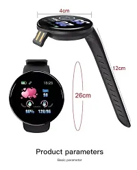 TUNIFI D18 Smart watch  TWS With upto 30 Hours playback Wireless Bluetooth Headphones Airpods ipod buds bluetooth Headset-thumb1