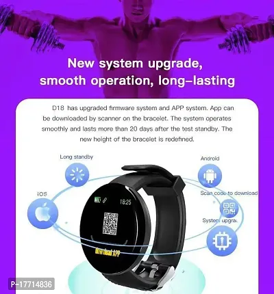 TUNIFI D18 Smart watch  TWS With upto 30 Hours playback Wireless Bluetooth Headphones Airpods ipod buds bluetooth Headset