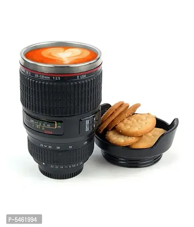 Camera Lens Shaped Black Coffee Tea Mug Gifts For Birthdays  Photography-thumb2