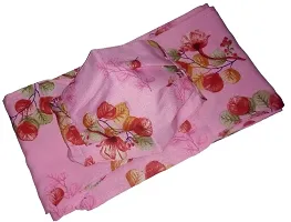 Fashionable 3 layer Stole/Chunni Mask-pink-thumb3