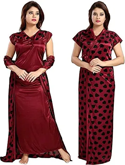 Must Have Satin nighties & nightdresses Women's Nightwear 