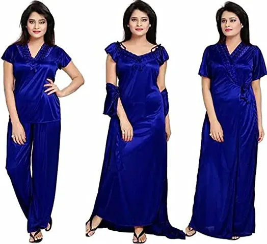 Must Have Satin Nighty Women's Nightwear 