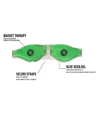 JK ENTERPRISE (PACK OF 3 PC) Aloe Vera Cool Gel Eye Mask Summer Ice Cooling Sleeping Mask for Eye Patches Remove Dark Circles Fatigue Cool Eyes Patch Pads Eye Care (3 PC)-thumb3