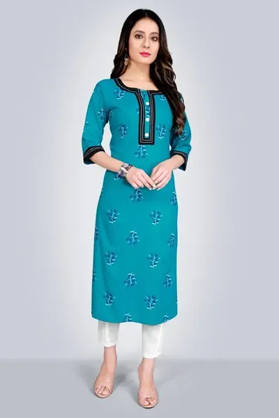 Beautiful Straight Cut Kurta For Women