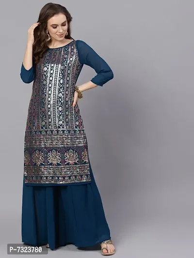 Embroidered Kurta-thumb0