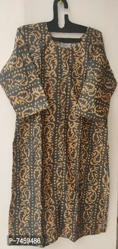 BATIK PRINT COTTON KURTI-thumb0