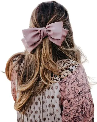 Beautiful Hair Silky Bow Set For 1