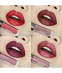 Beauty Red Lipstick Set -(12) Piece Combo Pack for Women-Matte  Liquid Waterproof Lipstick-thumb1