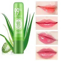 ALOE VERA LIP BALM FOR SMOOTH AND PINK LIPS FRUITY. PACK OF 3.-thumb3