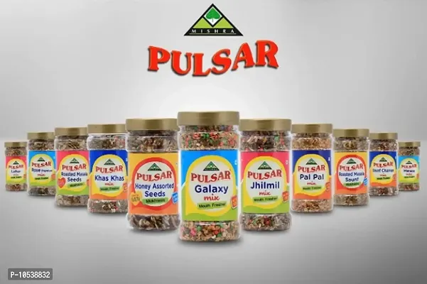 PULSAR Combo Pack of MEWA Mix, Khaskhas Mix  Roasted Masala Seeds, Pack of 3 - Combo Weight 345G-thumb3