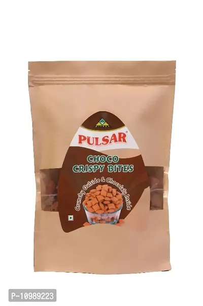 PULSAR Choco Crispy Bites/Fills, 250g Sweet Zipper Pouch (Crunchy Outside  CHOCOLATY Inside) Goodness of Oats