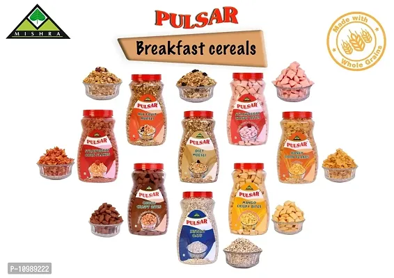 Pulsar Strawberry Crispy Bites/Fills, 250g Sweet Zipper Pouch (Crunchy Outside  Creamy Inside) Goodness of Rice-thumb2