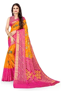 Stylish Fancy Designer Brasso Saree With Blouse Piece For Women-thumb4