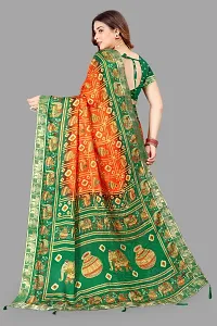 Stylish Fancy Designer Chiffon Saree With Blouse Piece For Women-thumb1