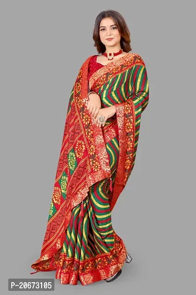 Stylish Fancy Designer Georgette Saree With Blouse Piece For Women-thumb4