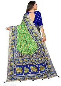 Stylish Fancy Designer Chiffon Saree With Blouse Piece For Women-thumb2