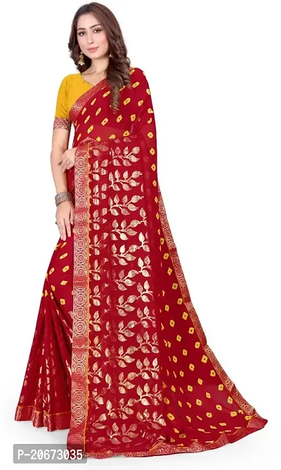 Stylish Fancy Designer Georgette Saree With Blouse Piece For Women