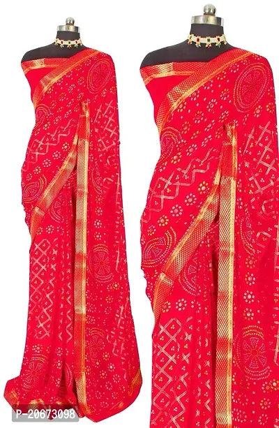 Stylish Fancy Designer Georgette Saree With Blouse Piece For Women-thumb2