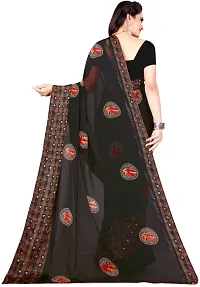 Stylish Fancy Designer Satin Saree With Blouse Piece For Women-thumb1