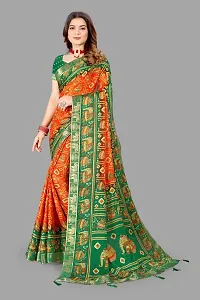 Stylish Fancy Designer Chiffon Saree With Blouse Piece For Women-thumb4