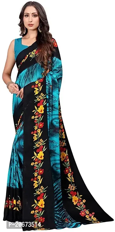 Stylish Fancy Designer Georgette Saree With Blouse Piece For Women