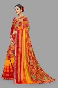 Stylish Fancy Designer Silk Blend Saree With Blouse Piece For Women-thumb2