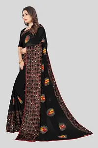 Stylish Fancy Designer Georgette Saree With Blouse Piece For Women-thumb3