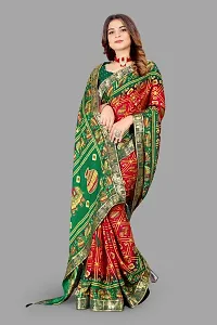 Stylish Fancy Designer Georgette Saree With Blouse Piece For Women-thumb4