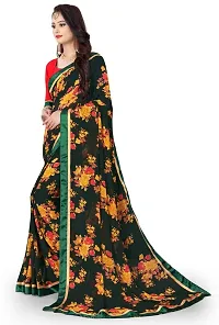 Stylish Fancy Designer Georgette Saree With Blouse Piece For Women-thumb2