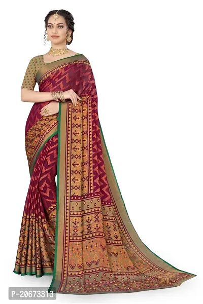 Stylish Fancy Designer Chiffon Saree With Blouse Piece For Women