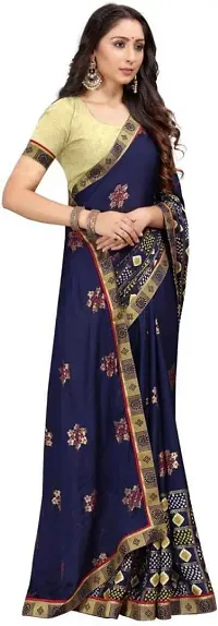 Stylish Fancy Designer Georgette Saree With Blouse Piece For Women-thumb1