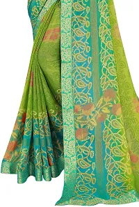 Stylish Fancy Designer Chiffon Saree With Blouse Piece For Women-thumb4