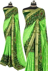 Stylish Fancy Designer Georgette Saree With Blouse Piece For Women-thumb1