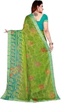 Stylish Fancy Designer Chiffon Saree With Blouse Piece For Women-thumb2