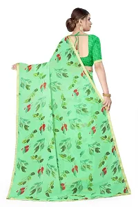 Stylish Fancy Designer Georgette Saree With Blouse Piece For Women-thumb3