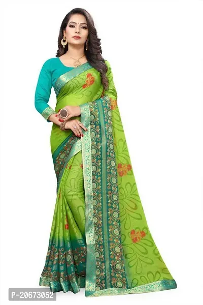 Stylish Fancy Designer Chiffon Saree With Blouse Piece For Women