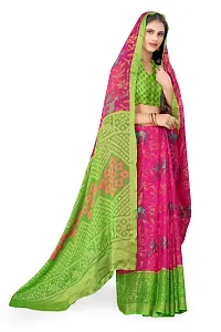 Stylish Fancy Designer Brasso Saree With Blouse Piece For Women-thumb1